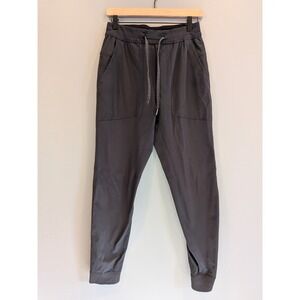 Lululemon ABC Jogger Pants Gray Stretch Technical Fabric Men's‎ Size S